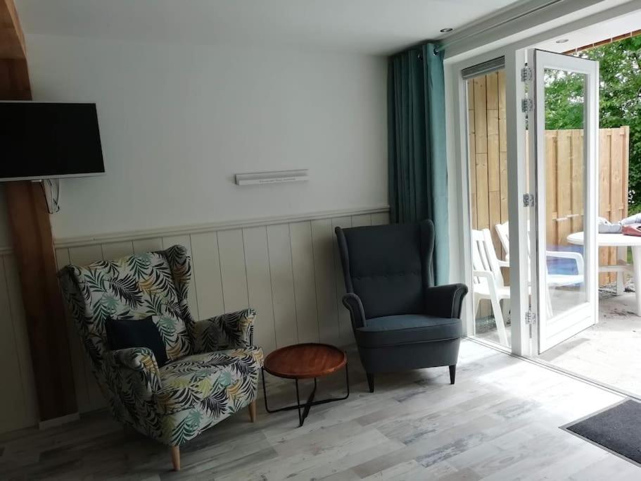 Strandhuisje Daan Dicht Bij Zee En Strand Callantsoog Esterno foto